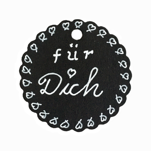 Geschenkanhänger "für Dich" – Bild 2