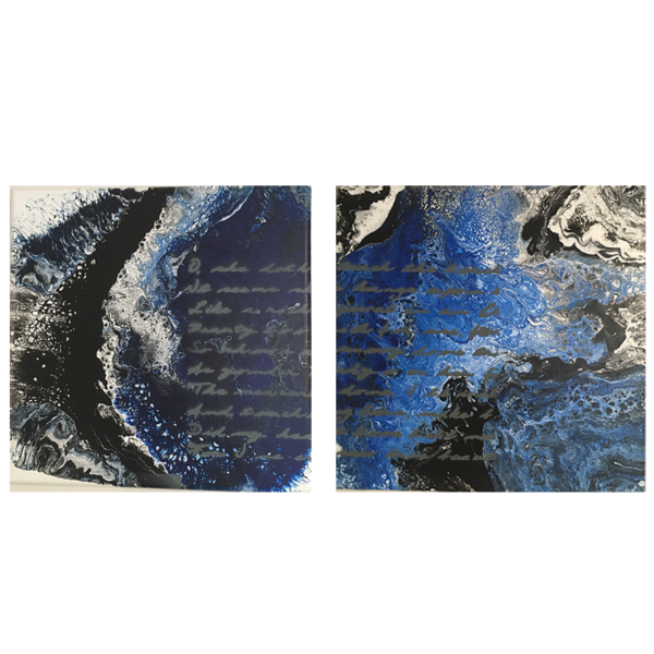 Acrylic Pouring Set „Engel“