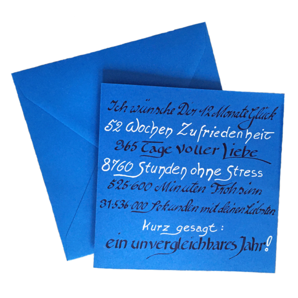 12 Monate Glück